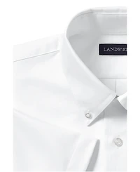 Lands' End Men's Short Sleeve Oxford Dress Shirt