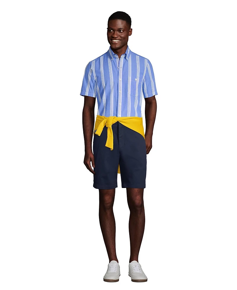 Lands' End Men's 9" Traditional Fit No Iron Chino Shorts