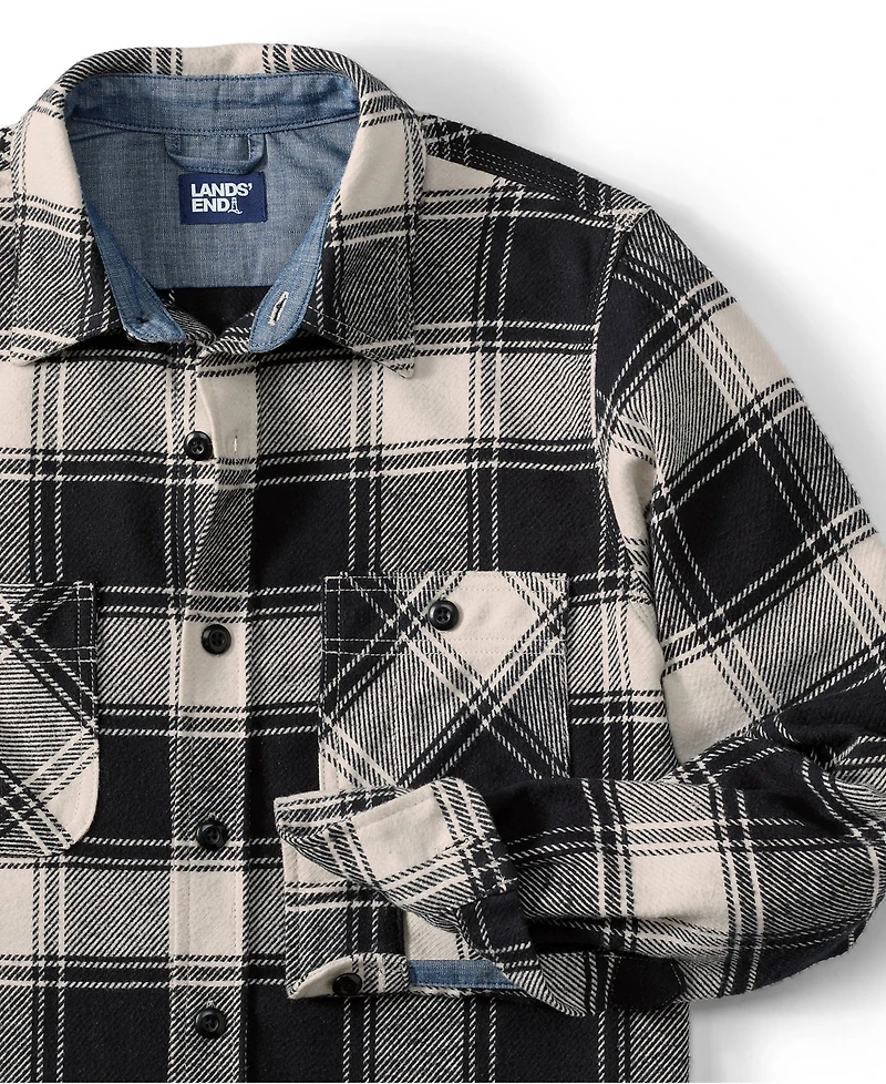 Lands' End Men's Rugged Work Shirt