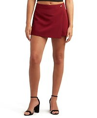 Bcx Juniors Soft Stretch Twill Button Skort