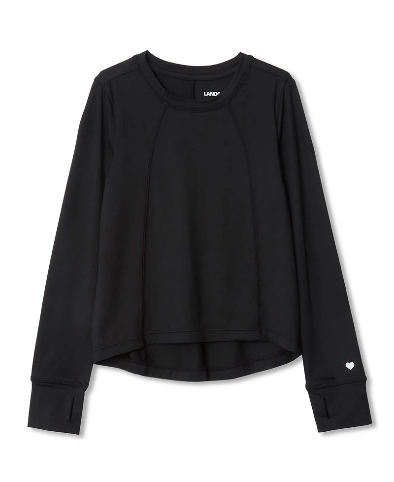 Lands' End Girls Active Long Sleeve Top