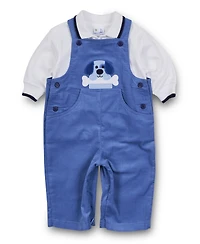 Florence Eiseman Baby Boys Corduroy Longall With Dog & Bone