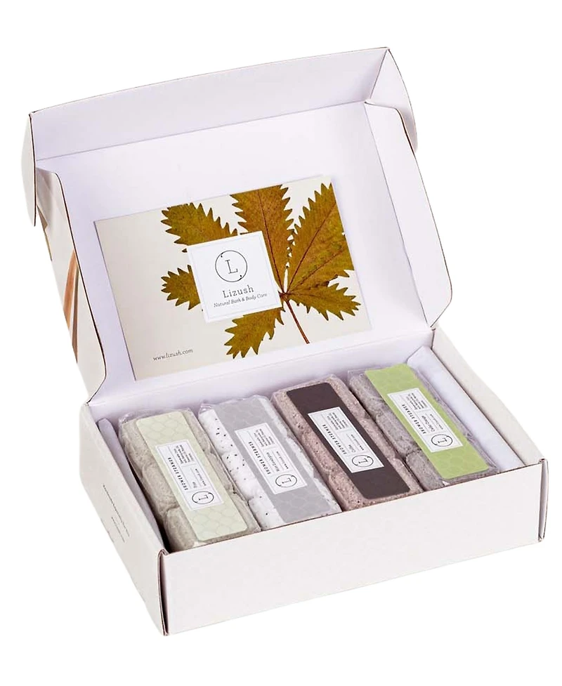 Lizush Earthy Shower Steamer Gift Set, Set of 12