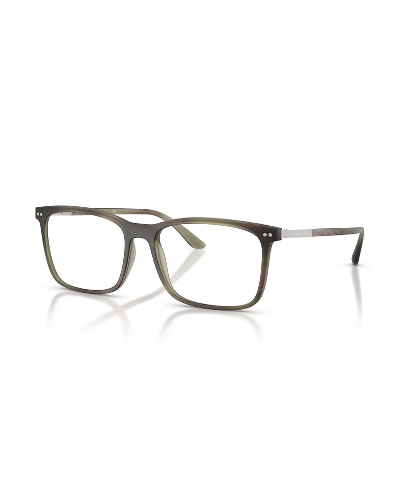 Giorgio Armani Men's Square Eyeglasses, AR7122
