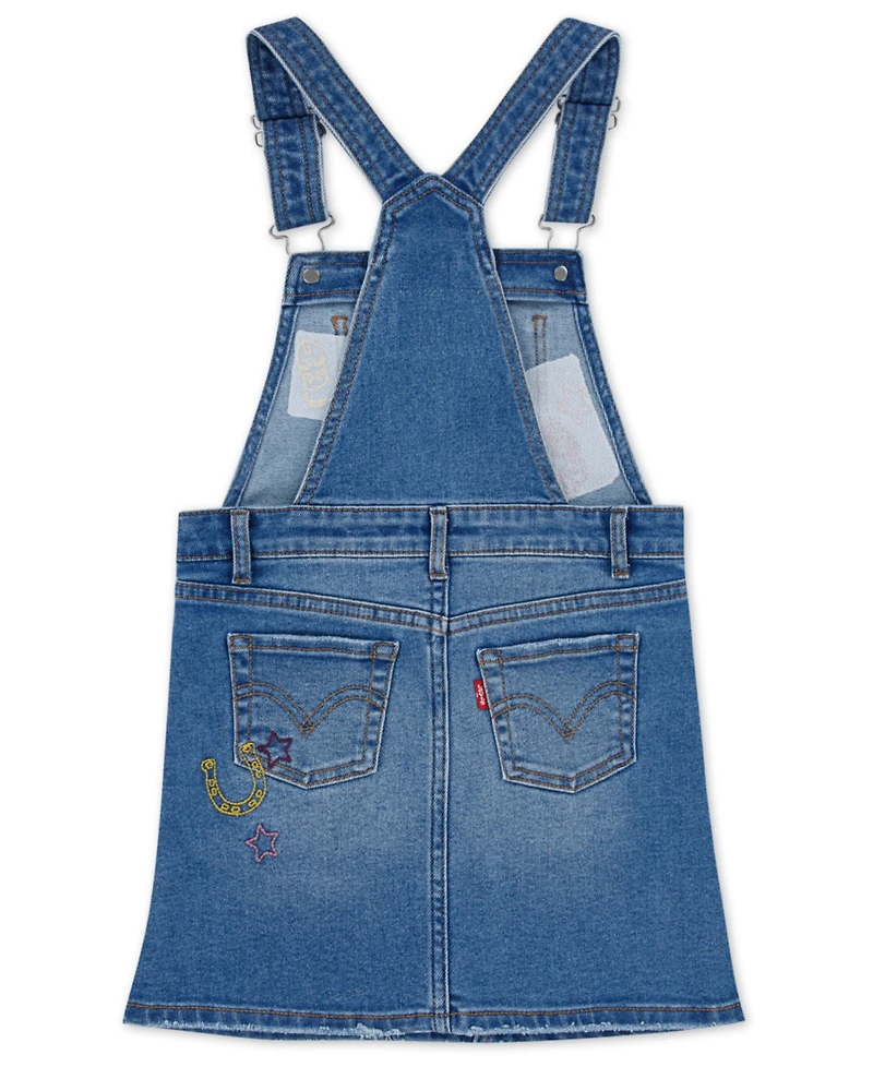 Levi's Big Girls Embroidered A-Line Skirtall Dress
