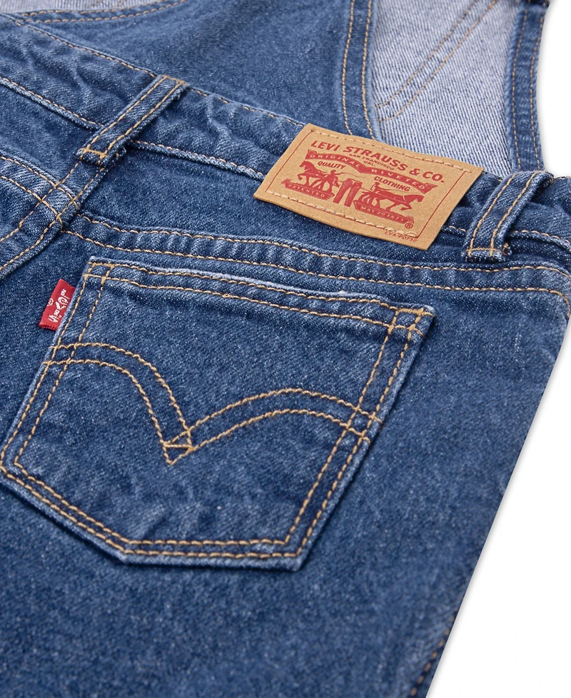 Levi's Big Girls Oversized Denim Overalls