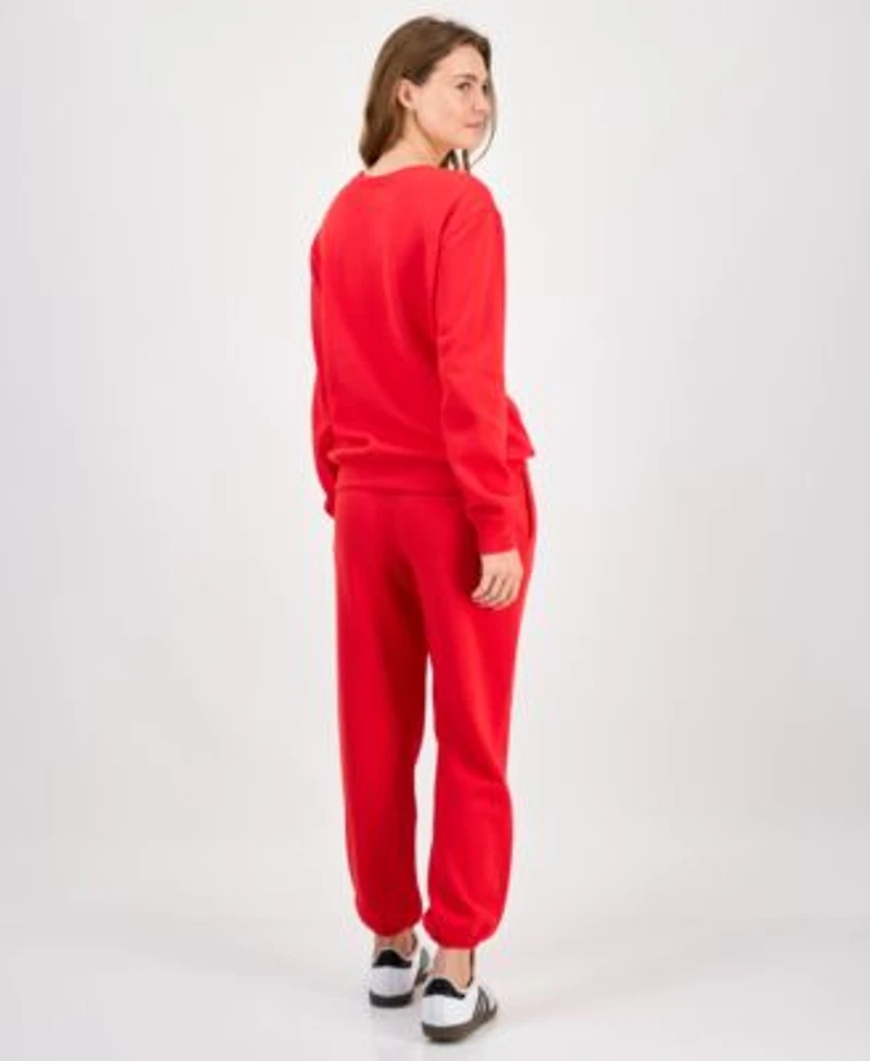 Hybrid Apparel Juniors Hello Kitty Holiday Graphic Sweatshirt Jogger Pants