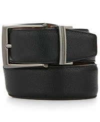 Perry Ellis Portfolio Men's Liz Reversible Brushed Dress Belt