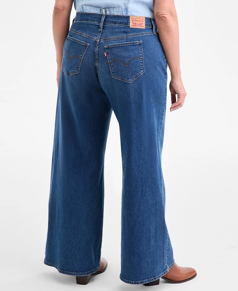 Levi's Plus Mid Rise 318 Shaping Wide-Leg Jeans