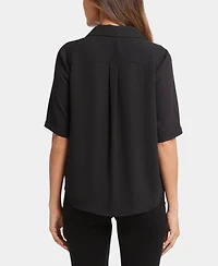 Nydj Women's Gabrielle Short Sleeve Top