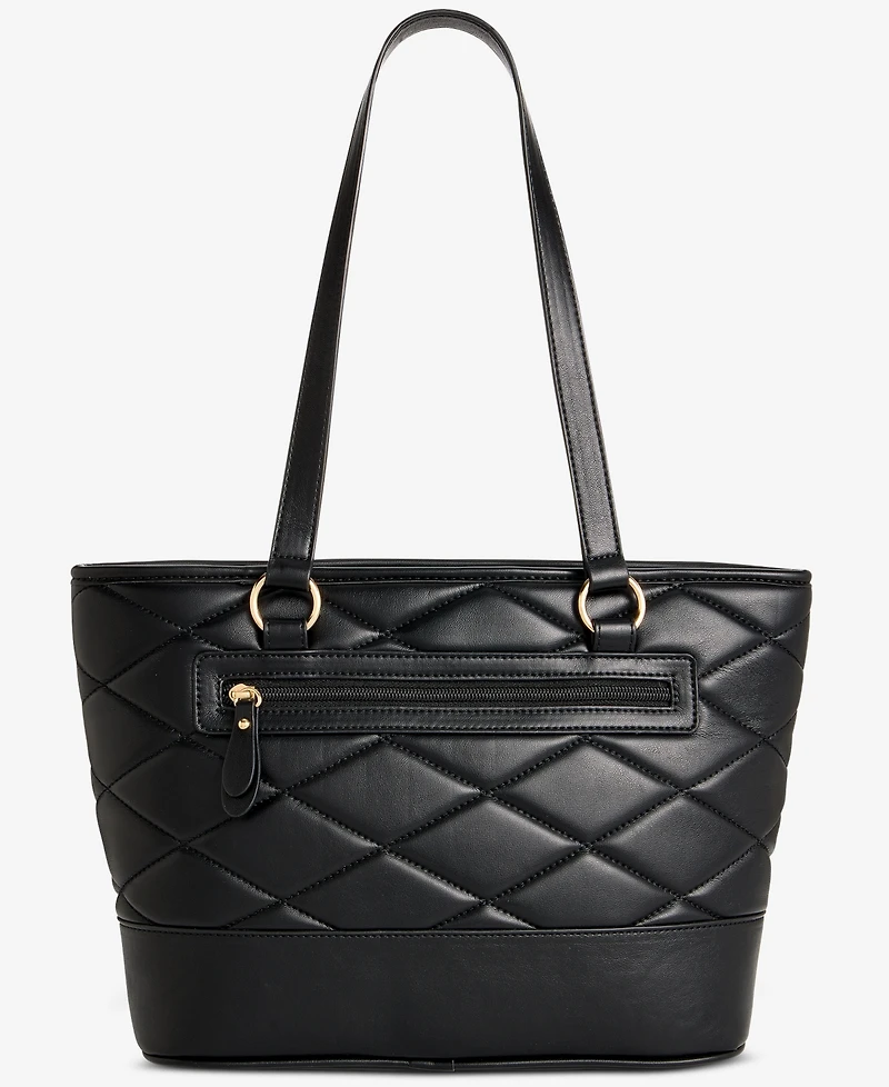 Giani Bernini Large Quilted Tulip Tote