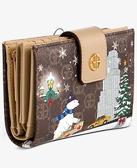 Giani Bernini Bears Framed Indexer Wallet, Macy's Exclusive