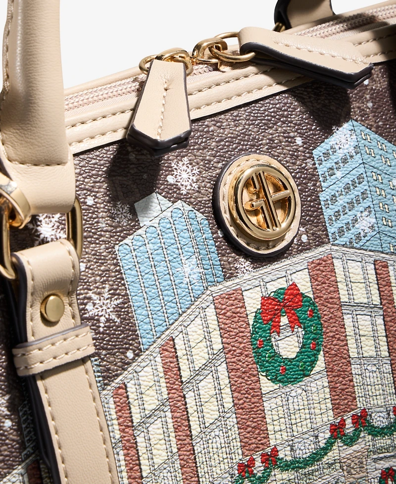 Giani Bernini Bears Dome Satchel Bag, Macy's Exclusive