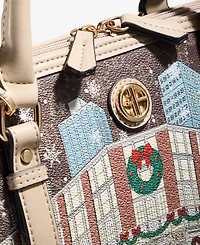 Giani Bernini Bears Dome Satchel Bag, Macy's Exclusive