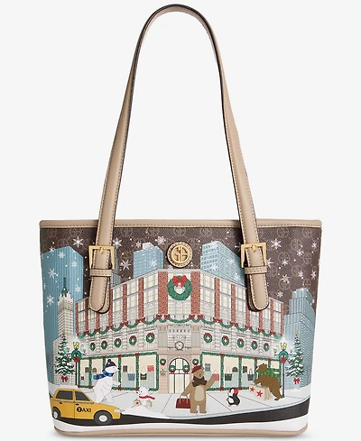 Giani Bernini Bears Tote Bag, Macy's Exclusive