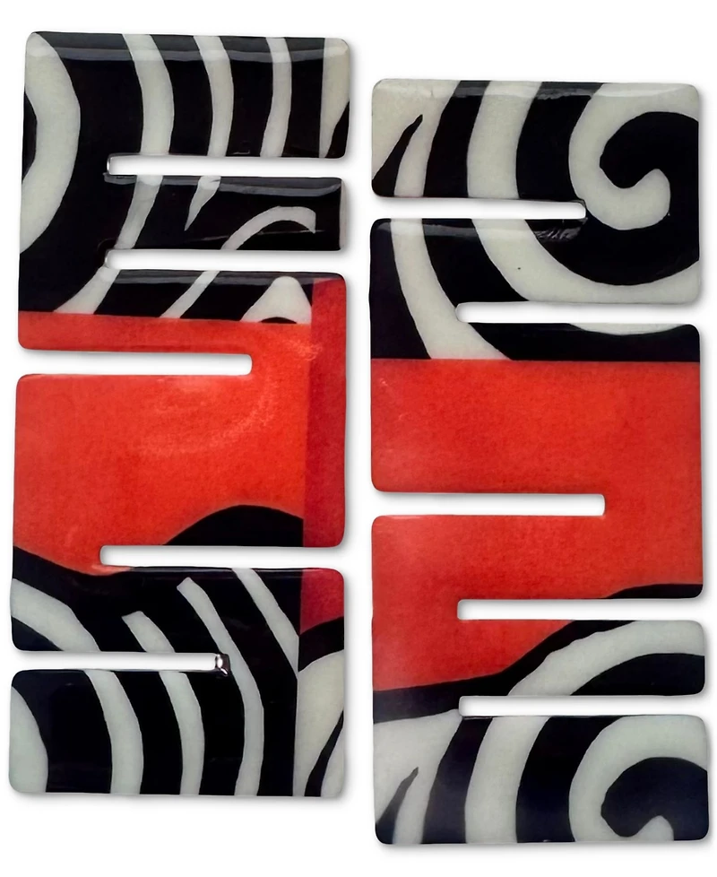 Swanky Designs Dream Mini's Geometric Statement Earrings