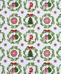 Sanders Holiday Printed Microfiber 3-Pc. Sheet Set, Twin