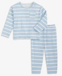First Impressions Baby Hacci Striped Sweatshirt Pants Macys Exclusive