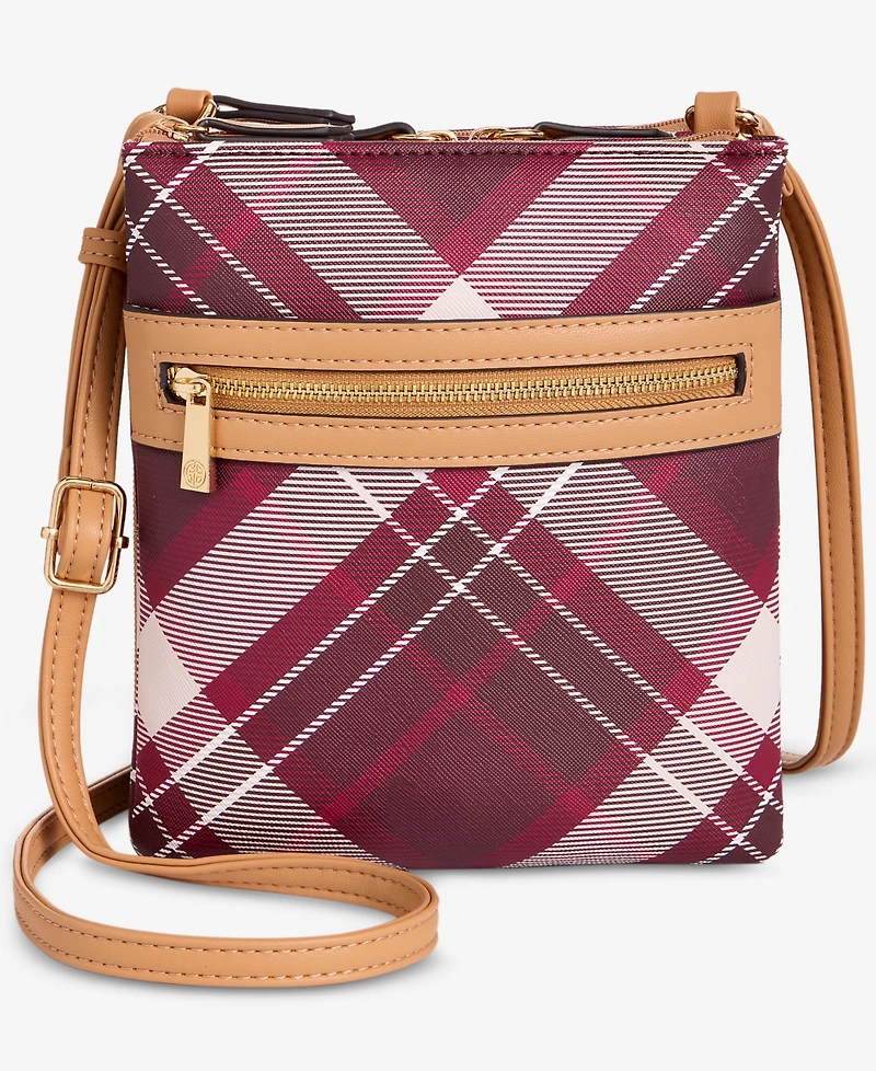 Giani Bernini Plaid Dasher Bag, Macy's Exclusive