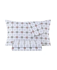Sanders Holiday Printed Microfiber 4-Pc. Sheet Set, Full