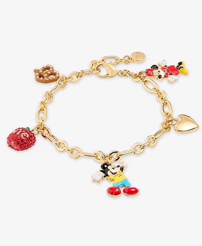Disney | Macy's Mickey & Minnie Nyc Charm Bracelet, Created for Macy's