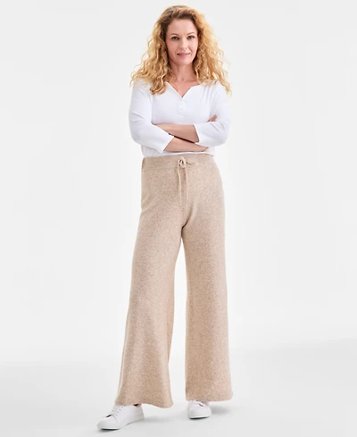 Style & Co Women's Luxsoft Drawstring Sweater Pants, Macy's Exclusive