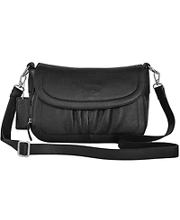 Mancini Charlotte Mini Organizer Crossbody Bag