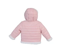 Michael Kors Baby Girls Plush Lined Midweight Jacket