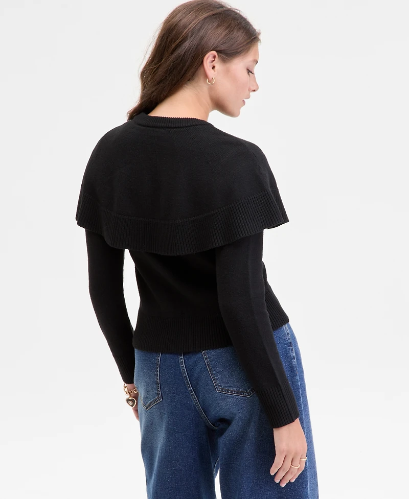 On 34th Women's Cape-Overlay Cardigan, Macy's Exclusive