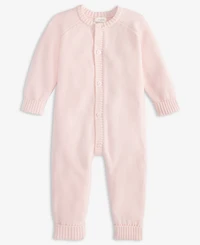 First Impressions Baby Cotton Long-Sleeve Sweater Romper, Created for Macy's