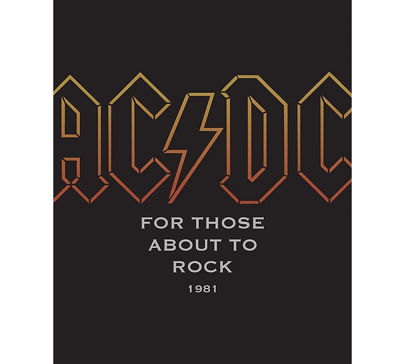 Hybrid Apparel Men's Acdc For Those About to Rock Graphic T-Shirt