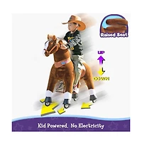PonyCycle Ride-on Horse Brown Model U Size 5 for Age 7-12