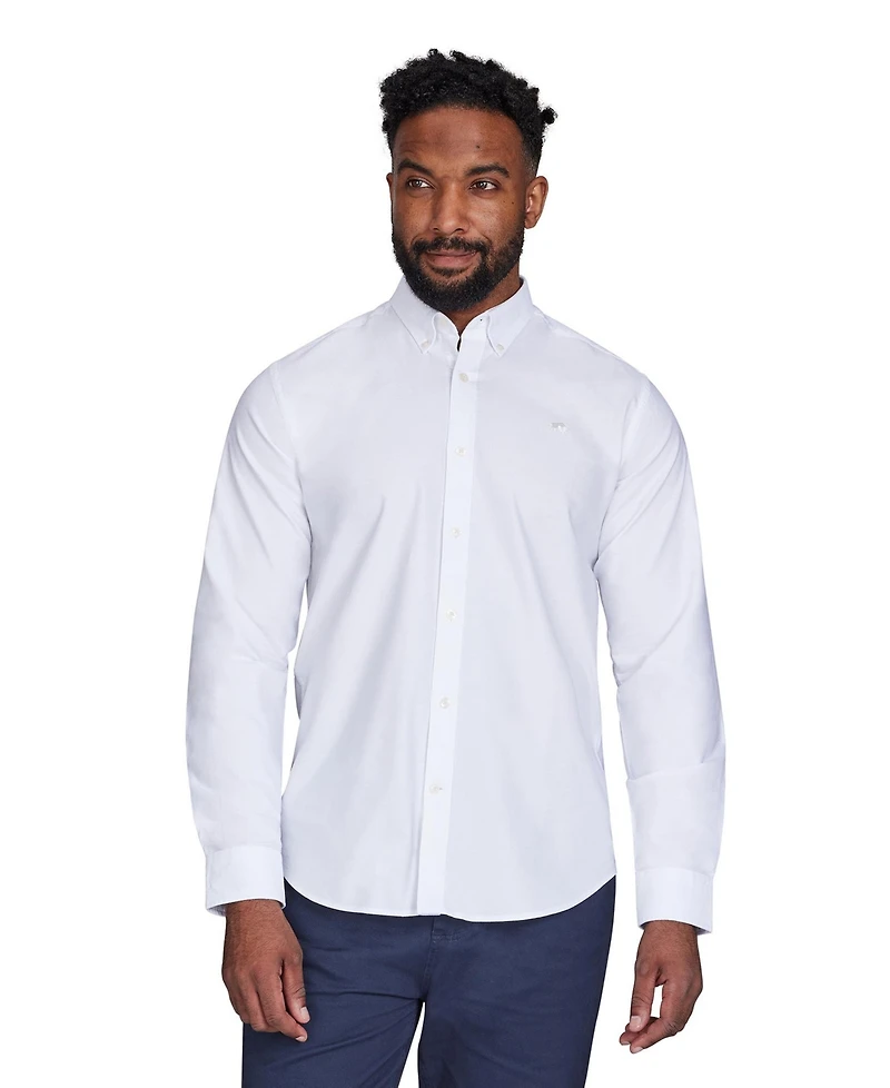 Raging Bull Big & Tall Long Sleeve Oxford Shirt