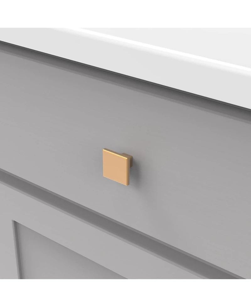 Heritage Designs Tempo: Square Knob 10pk