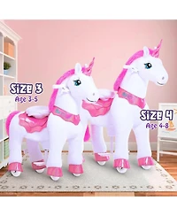 PonyCycle Ride-on Unicorn Model E Size 4 for 4- Years
