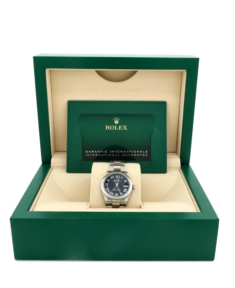 Pre-Owned Rolex Oyster Perpetual Datejust Automatic Watch in Stainless Steel 31mm