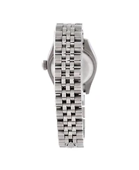 Pre-Owned Rolex Oyster Perpetual Datejust Automatic Watch in Stainless Steel and White Gold with Diamond Markers 26mm