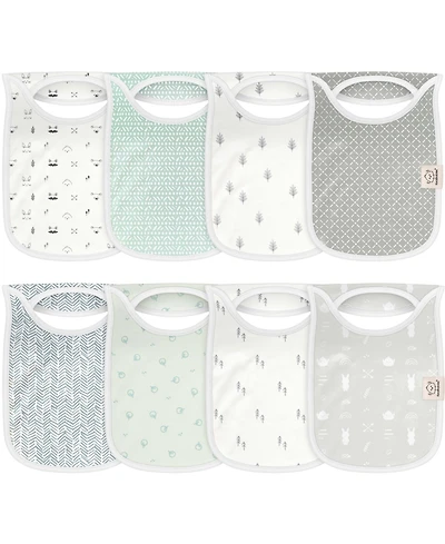 KeaBabies Baby Boys 8-Pack Bibs for Boys, Girls, Pull-on Bibs Drool Bibs Bib Unisex