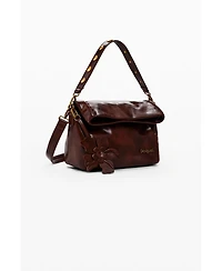 Desigual Women's Medium shiny floral bag