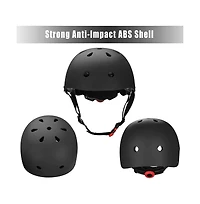 Adjustable Helmet for Ages 5-16 Kids Toddler Boys Girls Youth,Protective Gear with Elbow Knee Wrist Pads Multi-Sports Skateboarding Bike Riding Sc