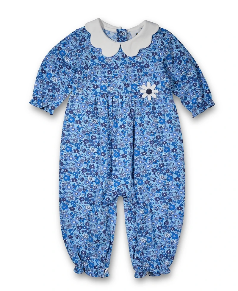 Florence Eiseman Floral Knit Longall With Flower