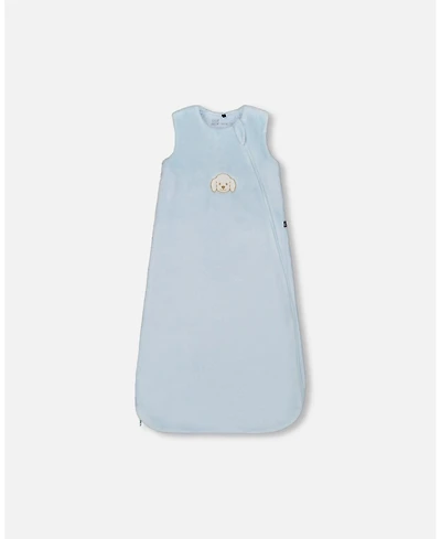 Deux par Baby Boys Plush Sleep Sack Light Blue - Baby|Toddler