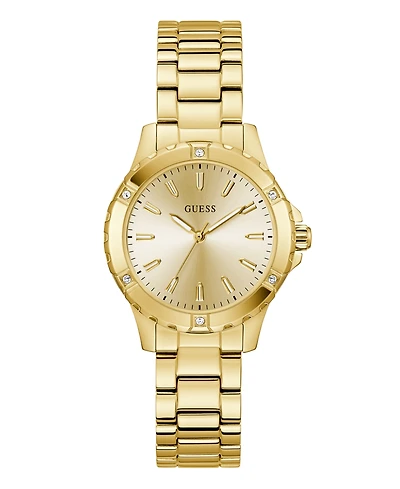 Guess Women's Gold Tone Analog Watch, 35mm