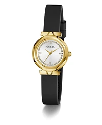Guess Women's Black Gold Tone Analog Watch, 26mm