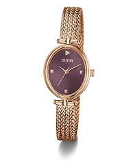 Guess Women's Rose Gold Tone Analog Watch, 24mm