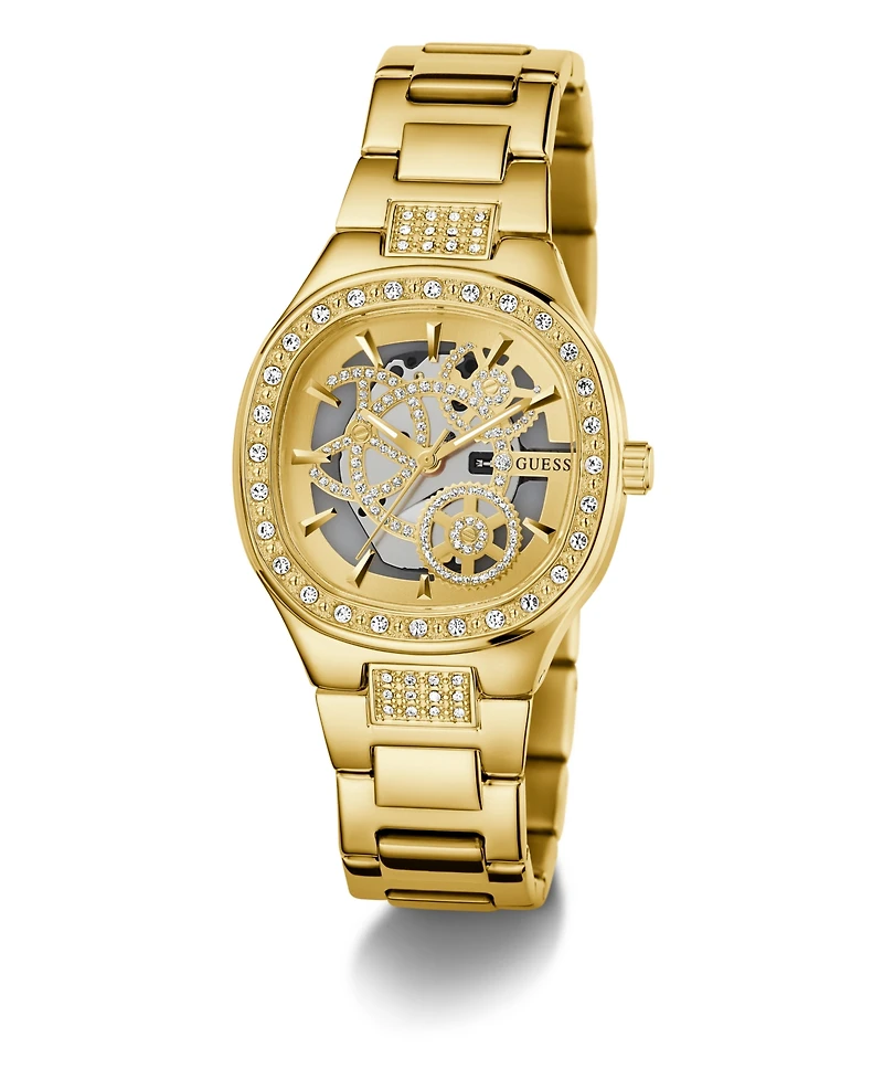 Guess Women's Gold Tone Analog Watch, 32mm
