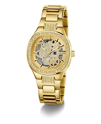 Guess Women's Gold Tone Analog Watch, 32mm