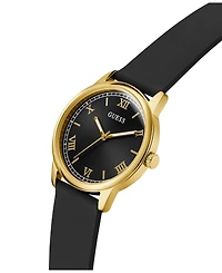 Guess Men's Black Gold Tone Analog Watch, 40mm