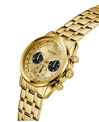 Guess Men's Gold Tone Multi-function Watch, 44mm