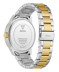 Guess Men's Two-Tone Multi-function Watch, 44mm